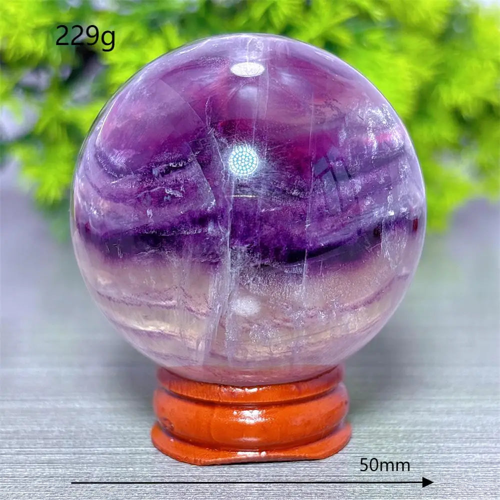 Violet Fluorite Crystal Ball-ToShay.org