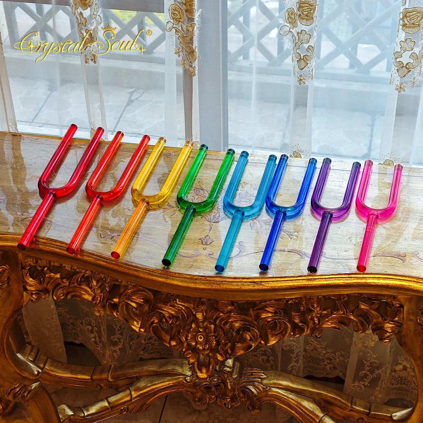 Rainbow Crystal Tuning Fork-ToShay.org