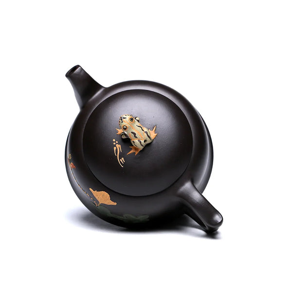 Yixing Painted Clay Teapot-ToShay.org