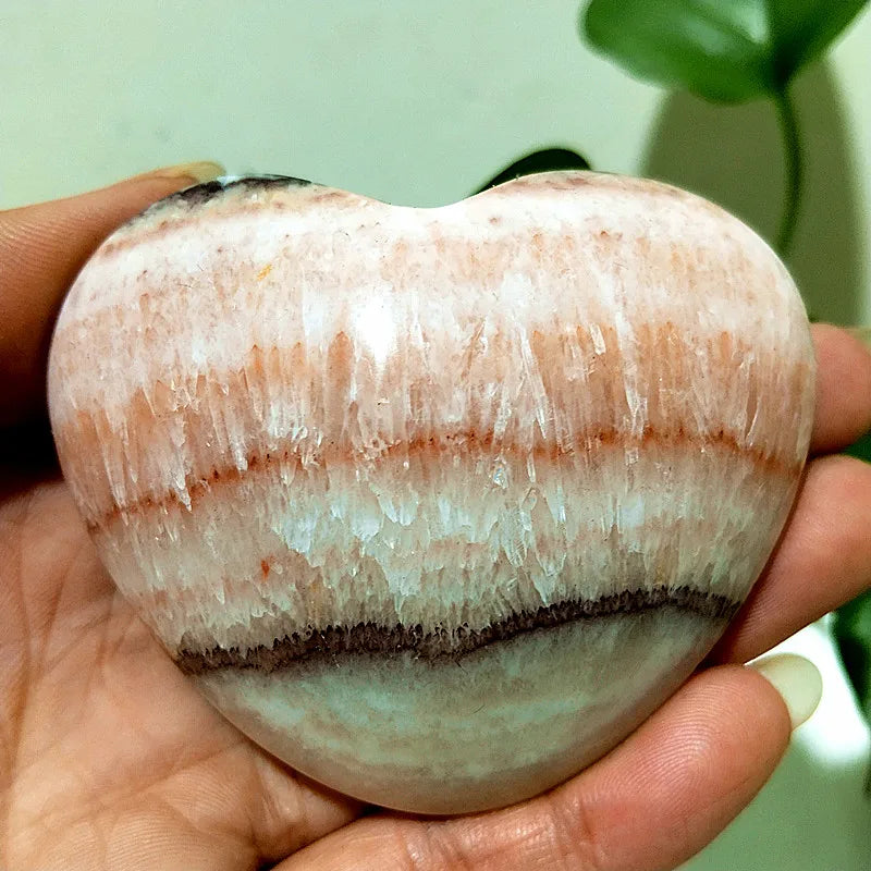 Pink Pork Stone Heart-ToShay.org