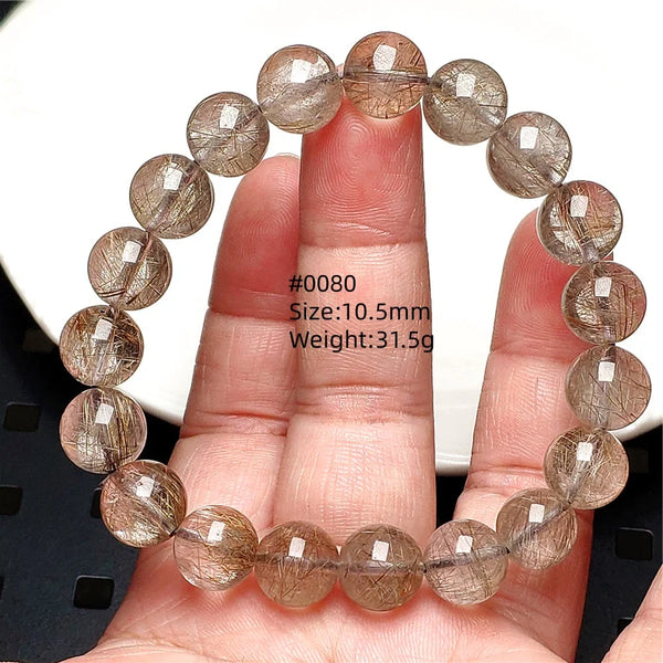 Silver Rutilated Quartz Bracelet-ToShay.org