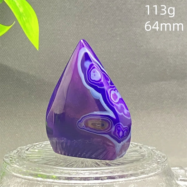 Purple Agate Flame-ToShay.org