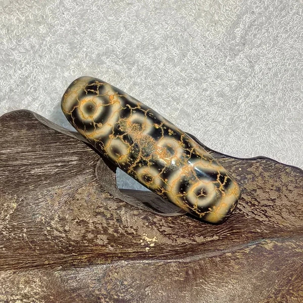 Tibetan Agate Eyes Dzi-ToShay.org