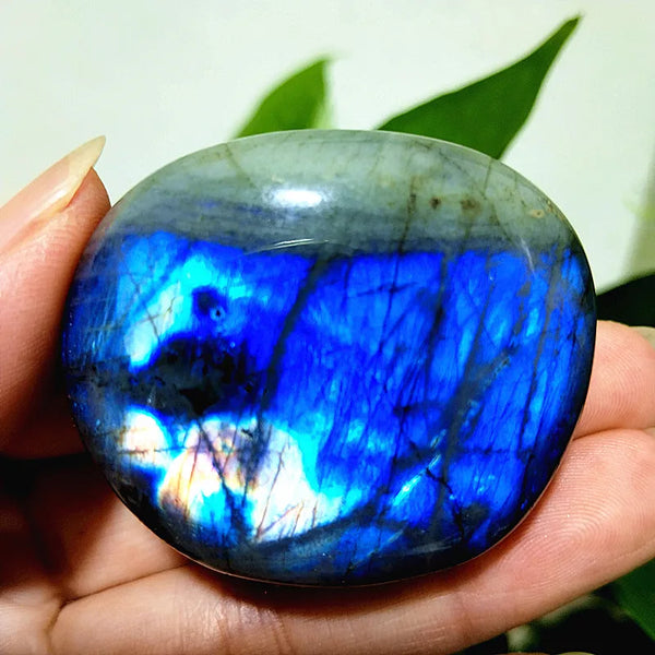 Blue Labradorite Palm Stones-ToShay.org