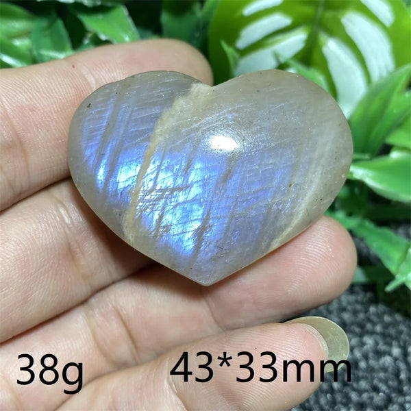 Blue Moonstone Heart-ToShay.org