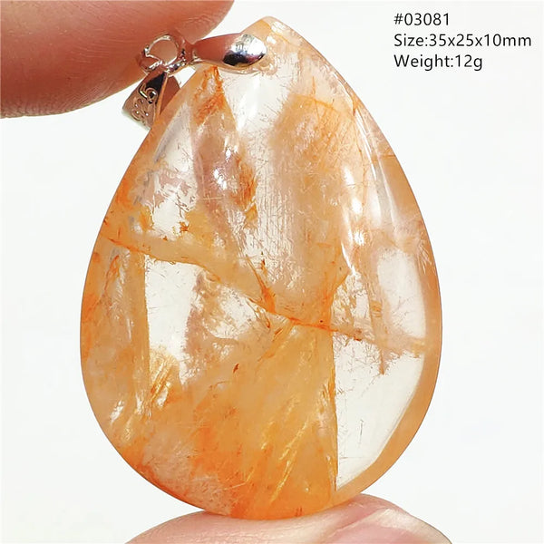 White Orange Phantom Pendant-ToShay.org