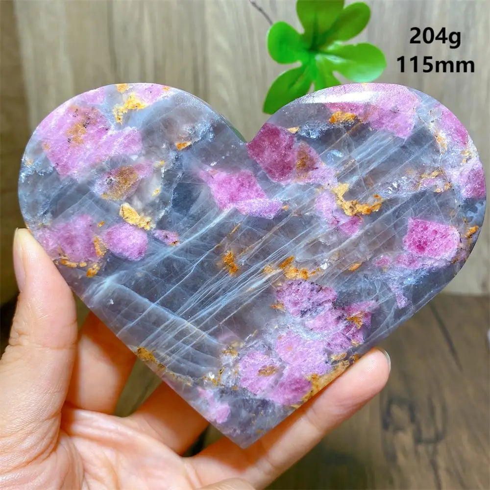 Pink Unicorn Tourmaline Heart-ToShay.org
