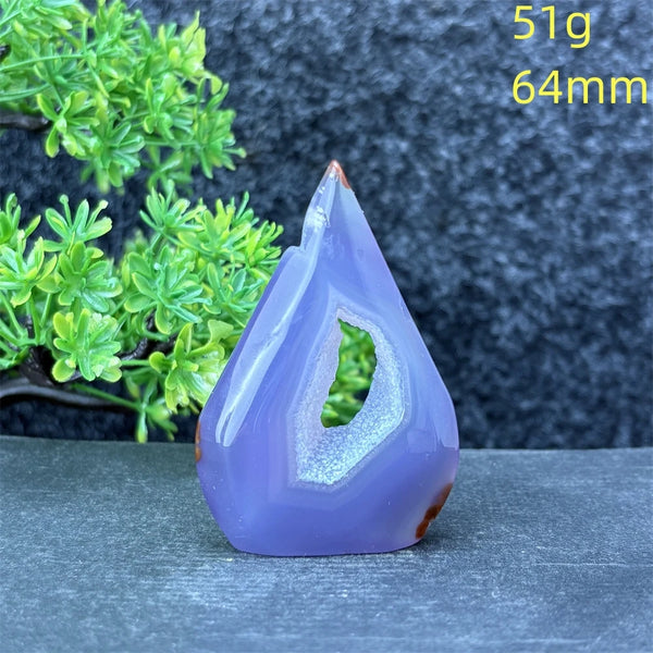 Blue Lace Agate Torch-ToShay.org