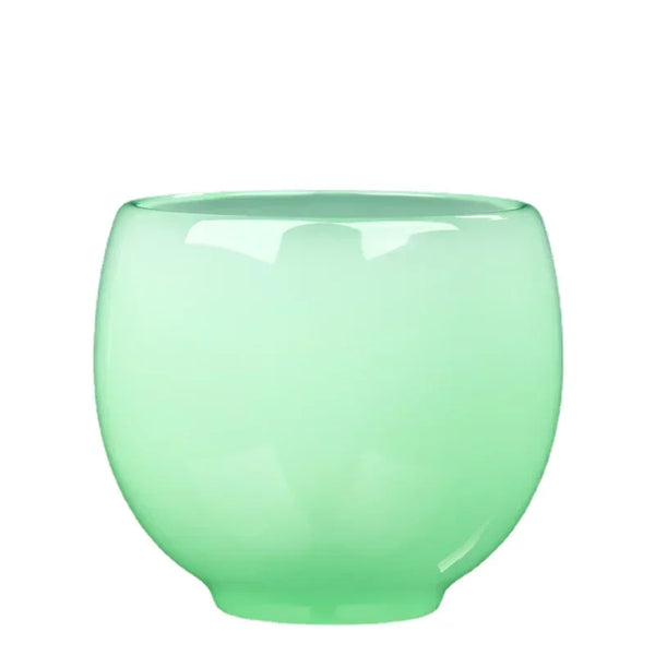Green Porcelain Tea Cup-ToShay.org
