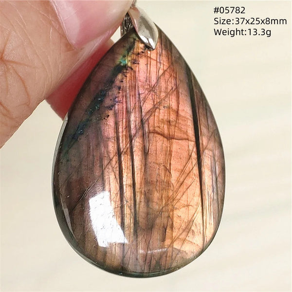 Blue Purple Labradorite Pendant-ToShay.org