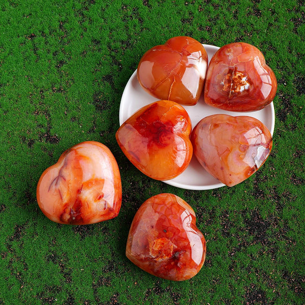 Red Agate Heart-ToShay.org