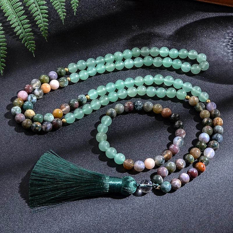 Mixed Crystal Mala Beads-ToShay.org