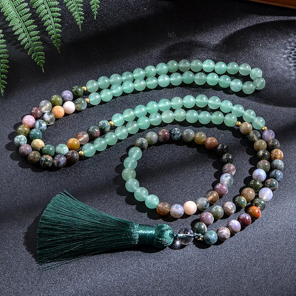 Mixed Crystal Mala Beads-ToShay.org