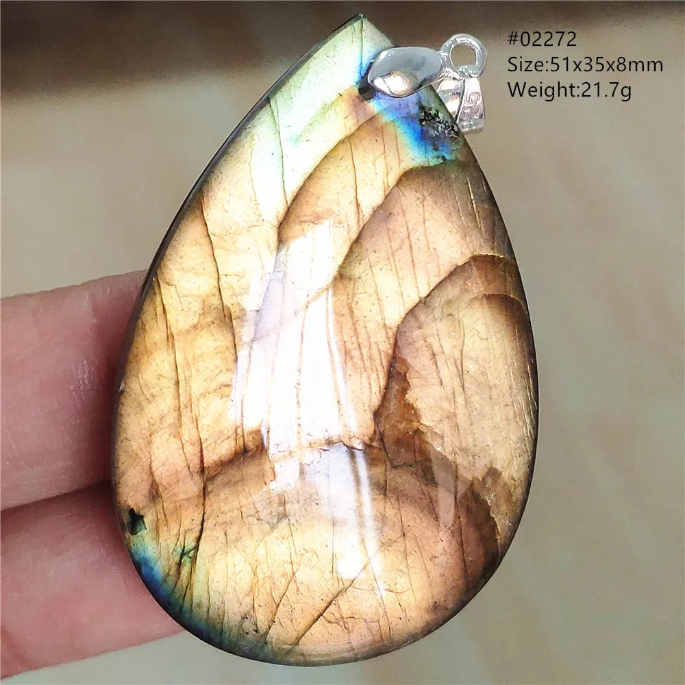 Rainbow Labradorite Pendant-ToShay.org