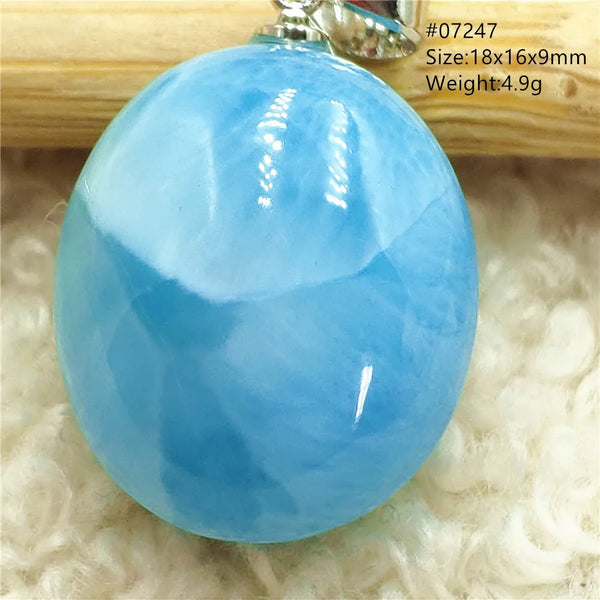 Blue Larimar Pendant-ToShay.org