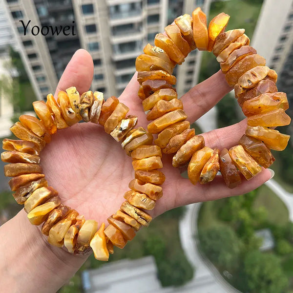 Yellow Amber Bracelets-ToShay.org