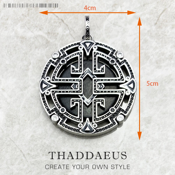 Silver Compass Amulet-ToShay.org