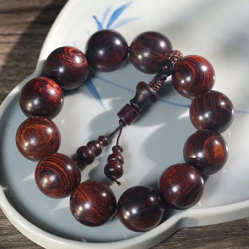 Purple Pear Bead Bracelet-ToShay.org