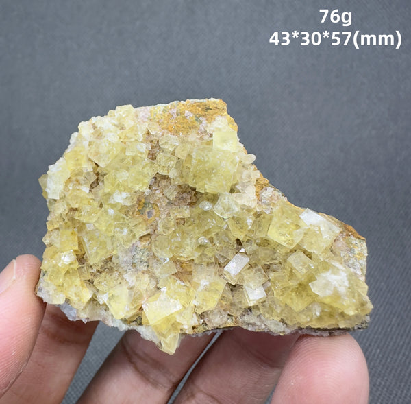 Yellow Fluorite Cluster-ToShay.org