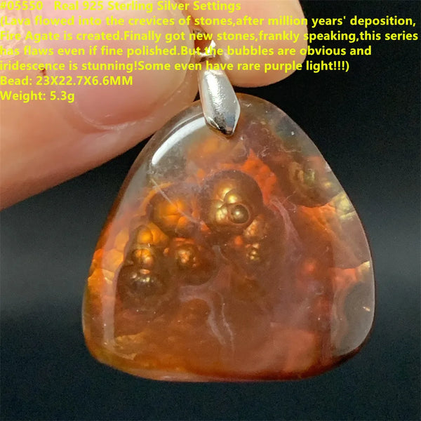 Red Fire Agate Pendants-ToShay.org