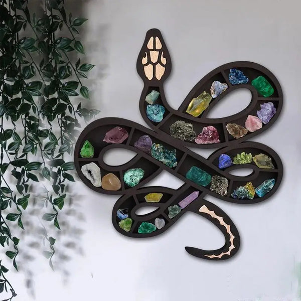 Snake Crystal Display Shelf-ToShay.org