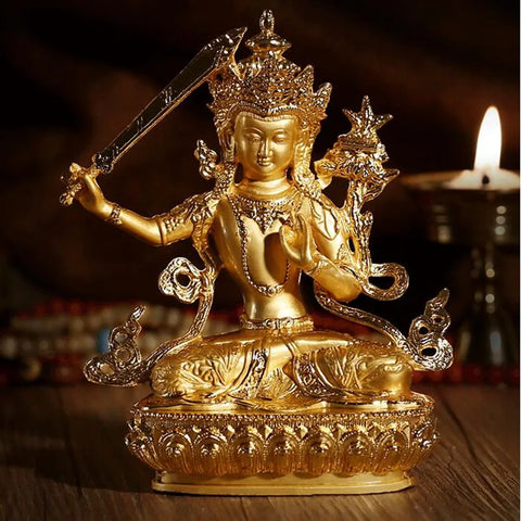 Manjushri Buddha Statue-ToShay.org