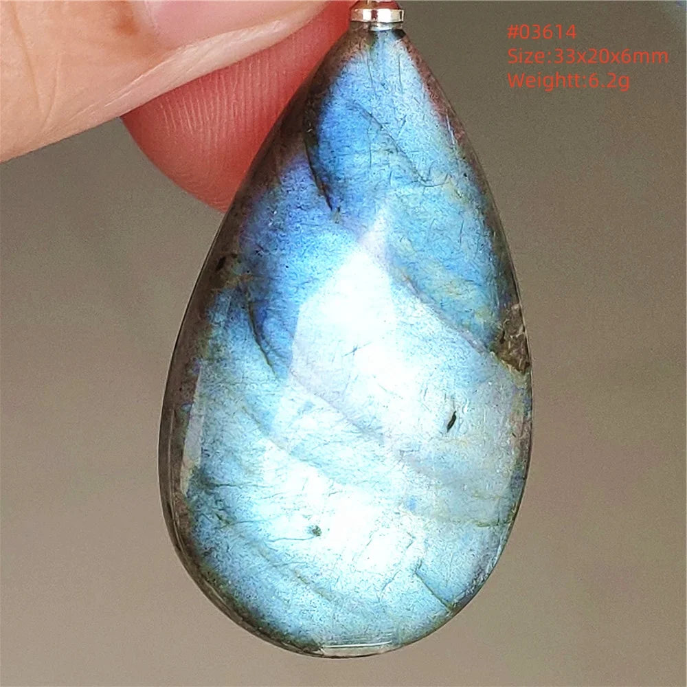 Blue Purple Labradorite Pendant-ToShay.org
