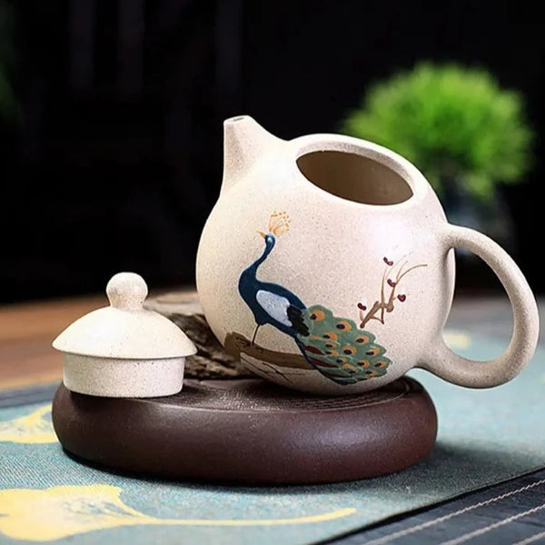 Dragon Egg Clay Teapot-ToShay.org