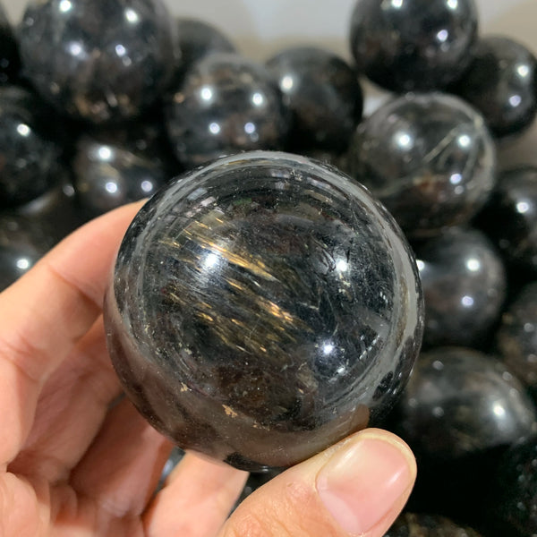 Gold Fireworks Stone Ball-ToShay.org