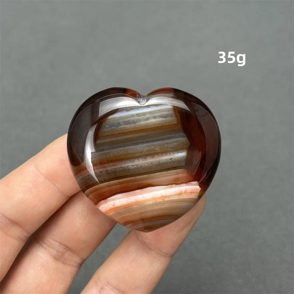 Orange Carnelian Heart-ToShay.org