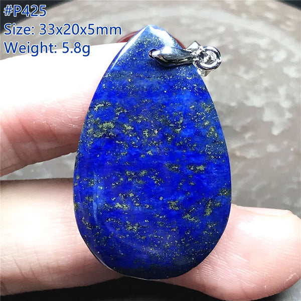 Blue Lapis Lazuli Pendant-ToShay.org
