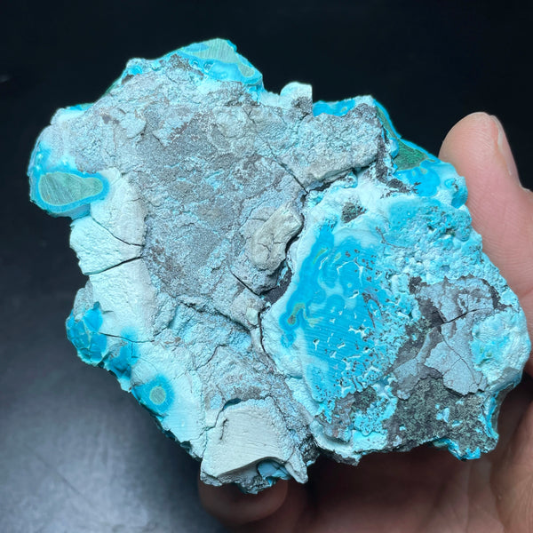 Blue Chrysocolla Malachite Stone-ToShay.org