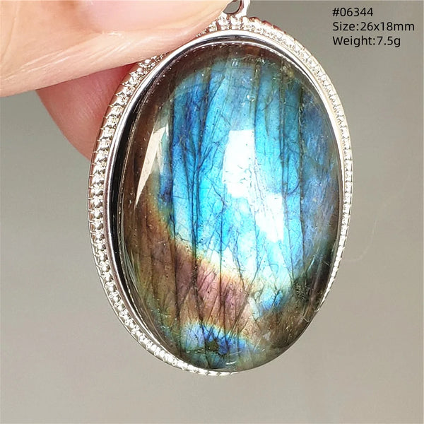 Blue Light Labradorite Pendant-ToShay.org