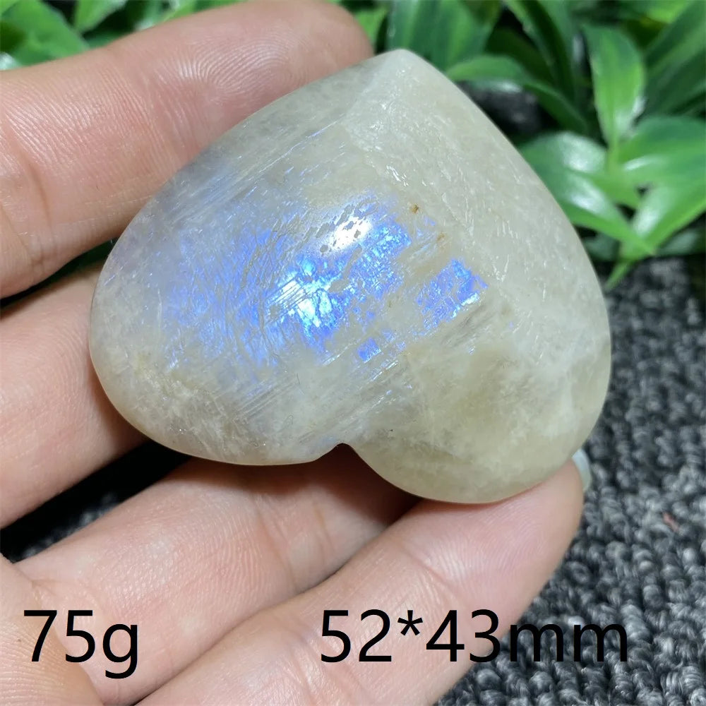 Blue Moonstone Heart-ToShay.org