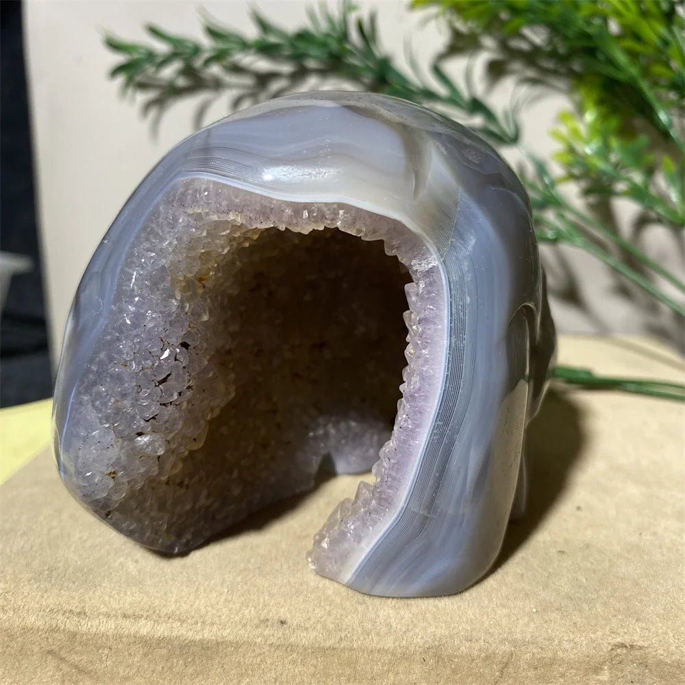 Purple Amethyst Quartz Skull-ToShay.org