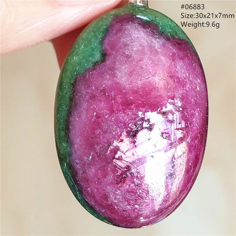Red Ruby Zoisite Pendant-ToShay.org