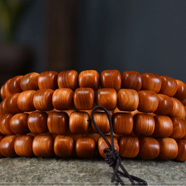 Wood Buddha Beads Bracelet-ToShay.org