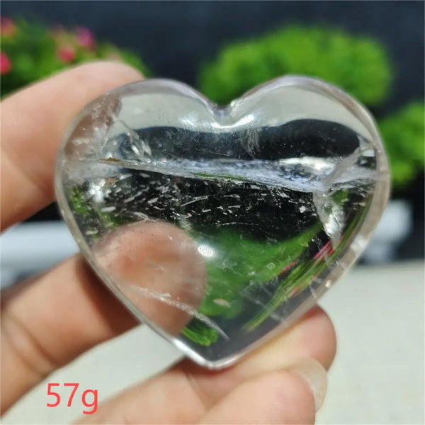 Clear Crystal Heart-ToShay.org