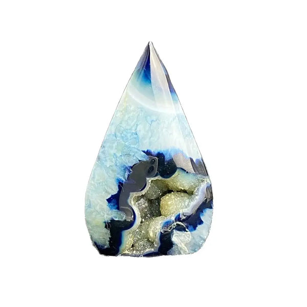 Blue Agate Torch-ToShay.org