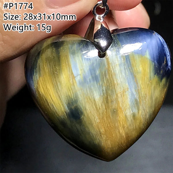 Blue Pietersite Pendant-ToShay.org