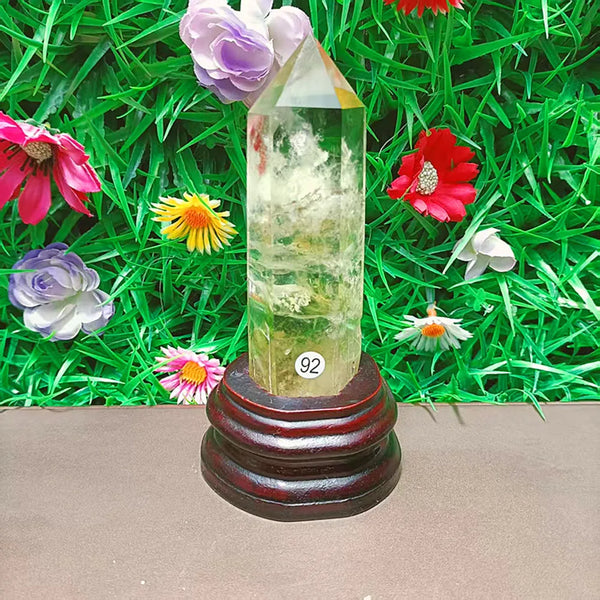 Yellow Smokey Topaz Obelisk-ToShay.org