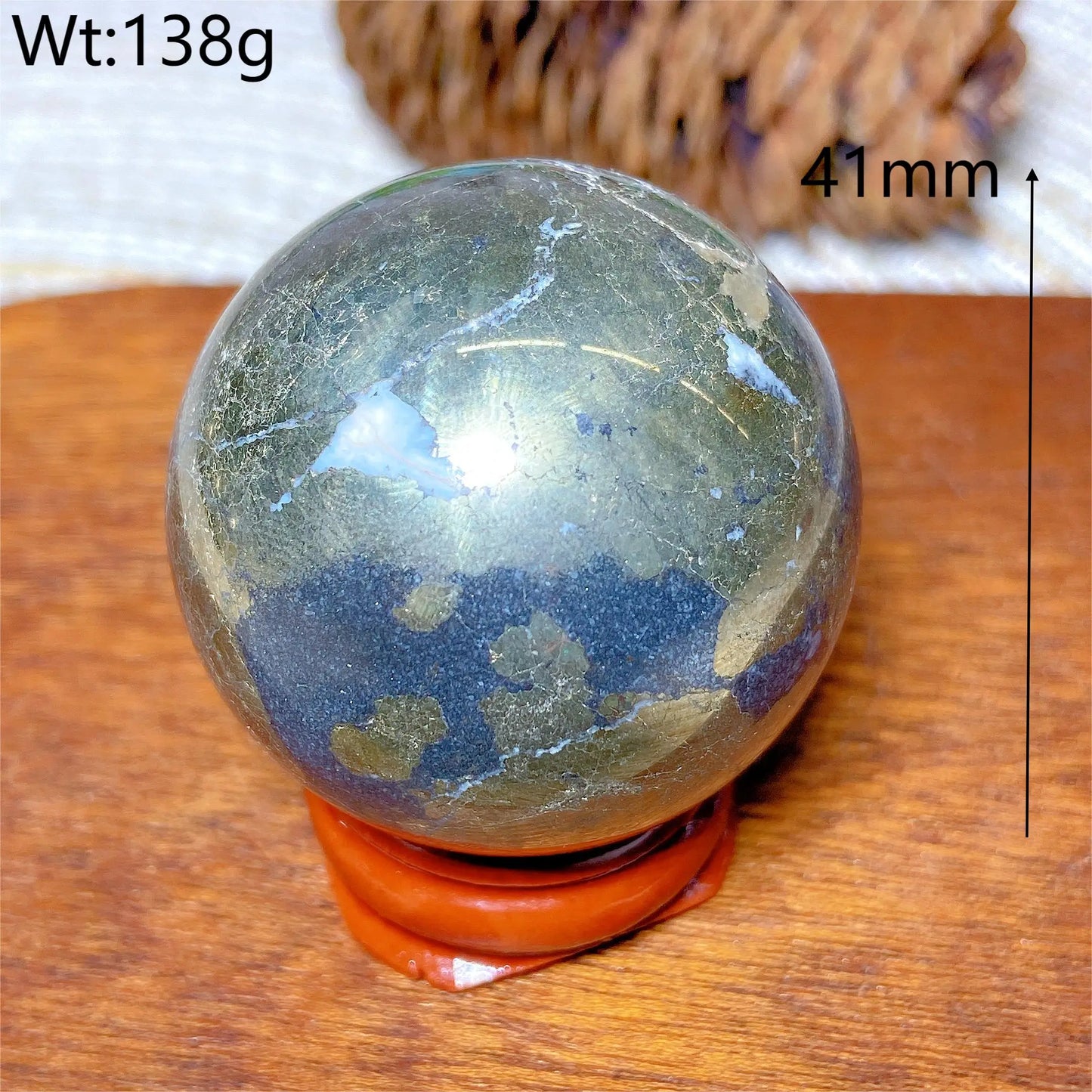 Gold Pyrite Ball-ToShay.org