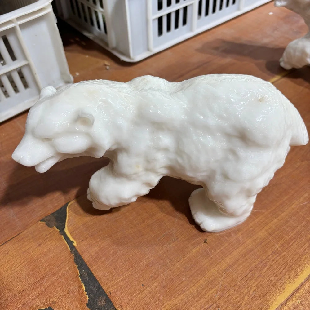 White Jade Polar Bear-ToShay.org