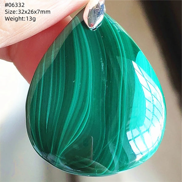 Green Malachite Pendant-ToShay.org