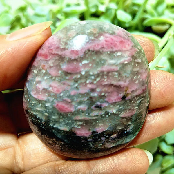 Pink Rose Snowflake Stone-ToShay.org