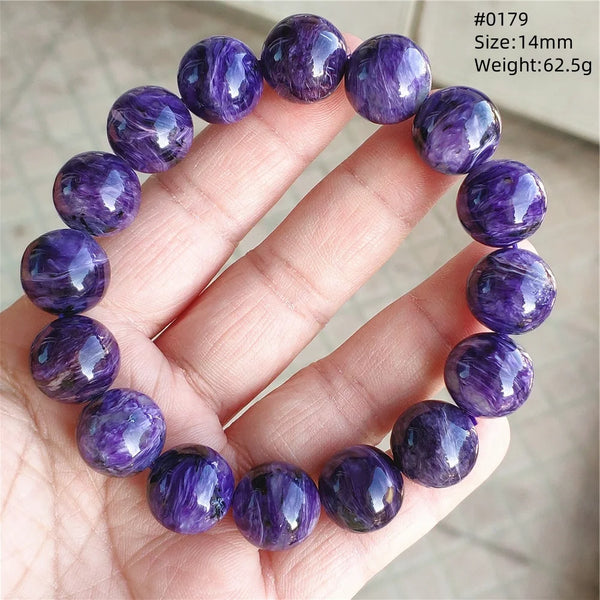 Purple Charoite Bracelet-ToShay.org