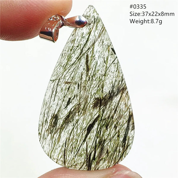 Gold Rutilated Quartz Pendant-ToShay.org