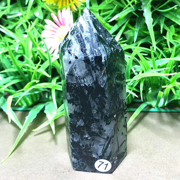 Black Hair Crystal Point-ToShay.org