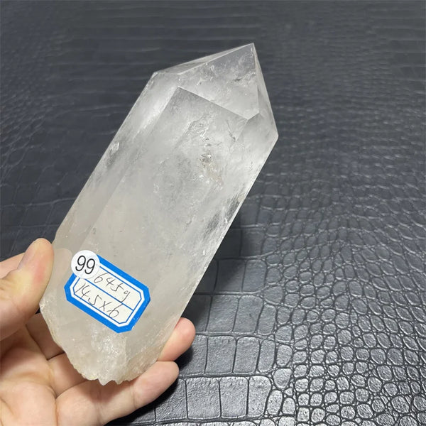 Clear Lemurian Seed Quartz Point-ToShay.org