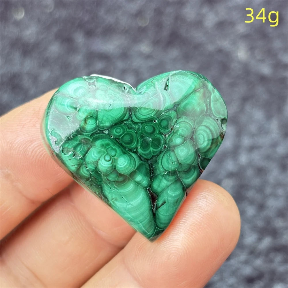 Green Malachite Heart-ToShay.org